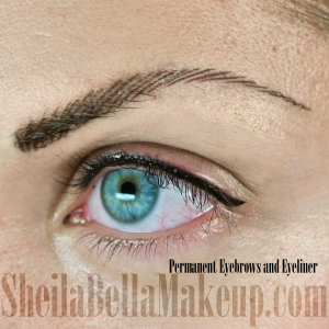 Permanent hair-stroke brows